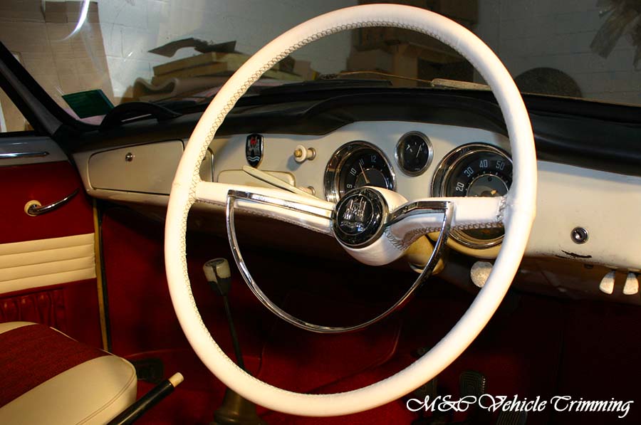 Volkswagen Karmann Ghia 1962 steering wheel